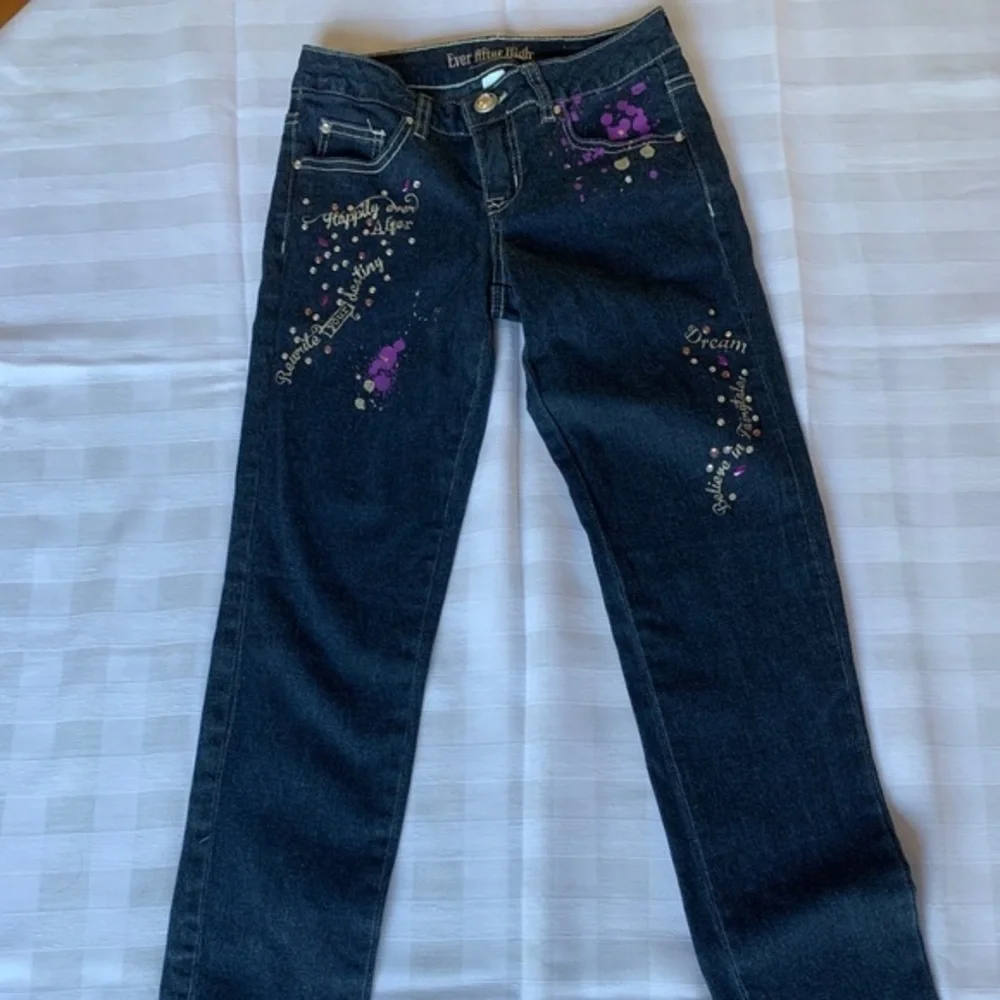 Justice Ever After High‎ Skinny Jeans Sz 10R